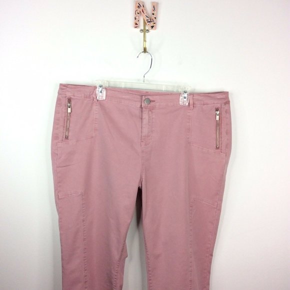Soft Surroundings Pants - Soft Surroundings Zip Pocket Stretch Ankle Pants